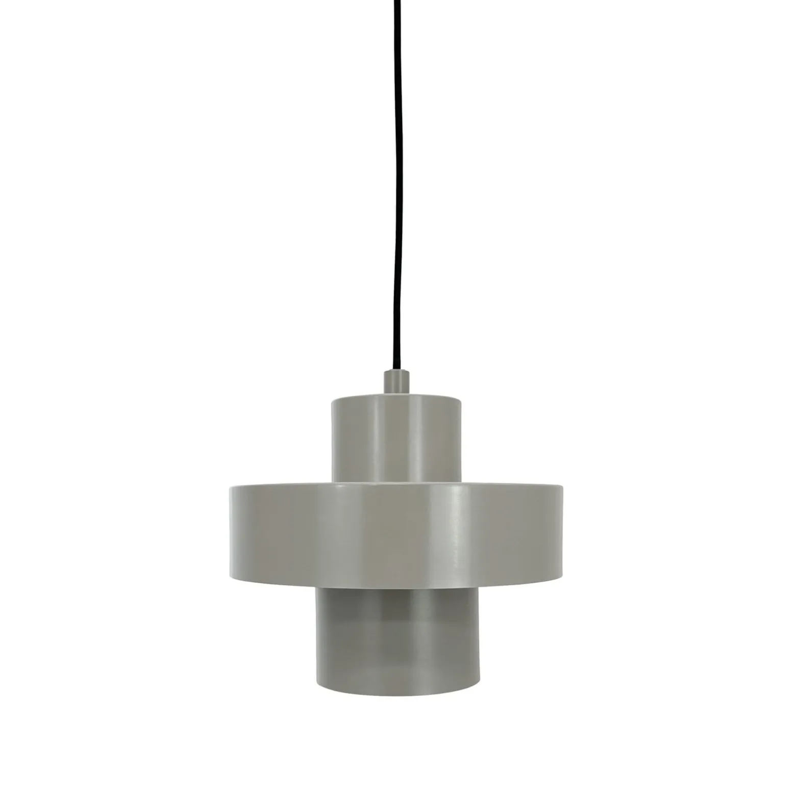 Dyberg Larsen Riippuvalaisin Stoke, harmaa, Ø 20 cm, metallia