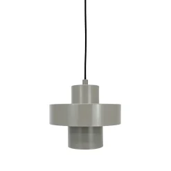 Dyberg Larsen Riippuvalaisin Stoke, harmaa, Ø 20 cm, metallia