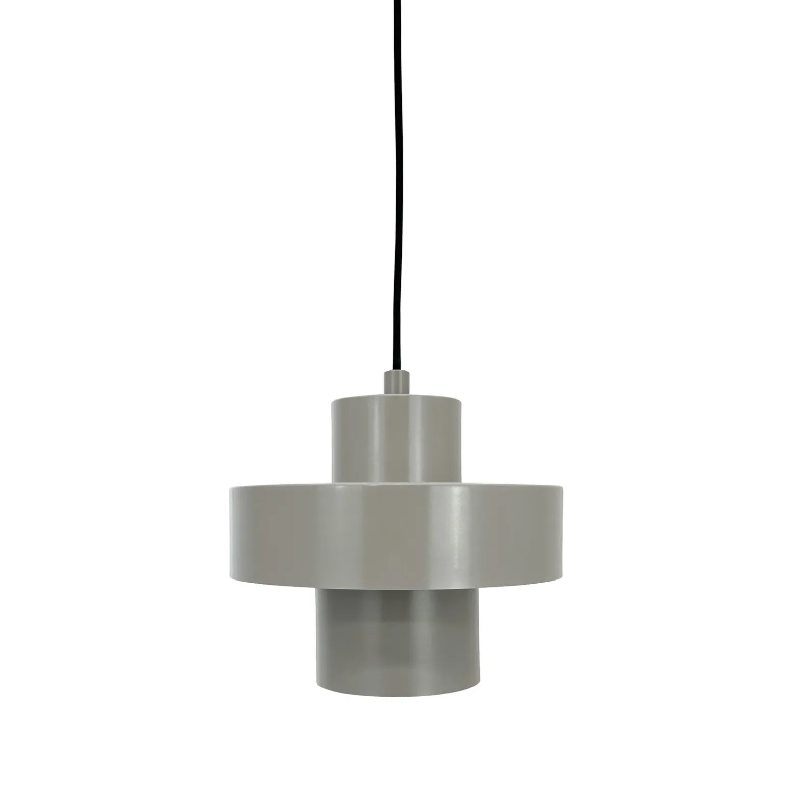 Dyberg Larsen Riippuvalaisin Stoke, harmaa, Ø 20 cm, metallia