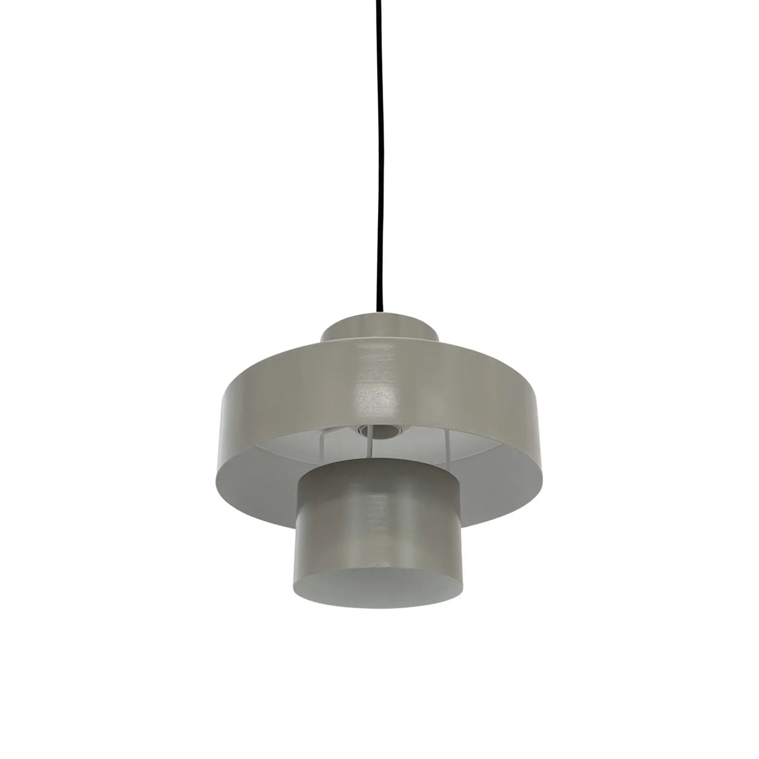 Dyberg Larsen Riippuvalaisin Stoke, harmaa, Ø 20 cm, metallia