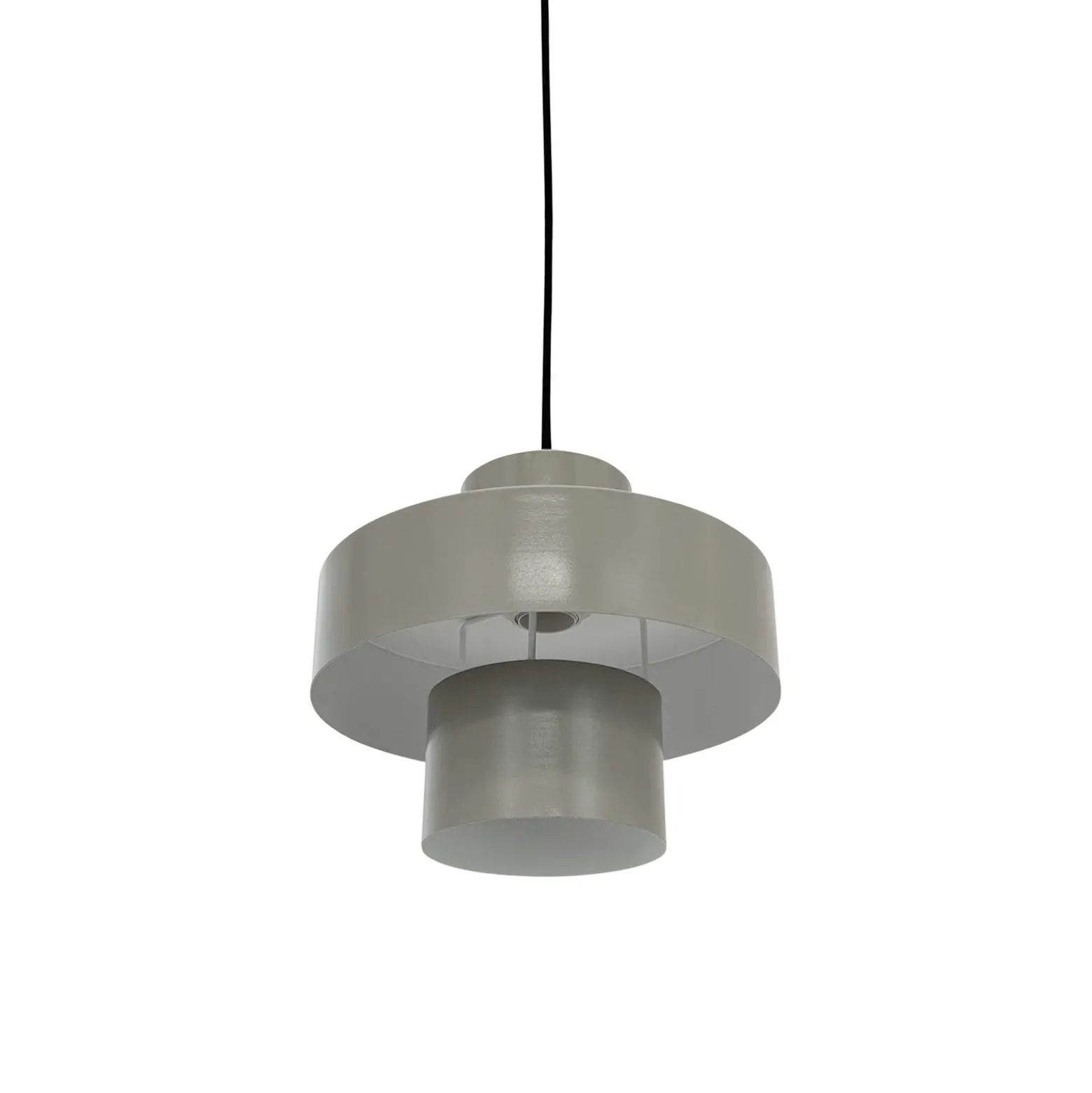 Dyberg Larsen Riippuvalaisin Stoke, harmaa, Ø 20 cm, metallia