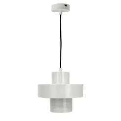 Dyberg Larsen Riippuvalaisin Stoke, kitti valkoinen, Ø 20 cm, metallia