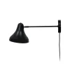 Dyberg Larsen seinävalaisin Tokyo, musta, leveys 20 cm, metallia