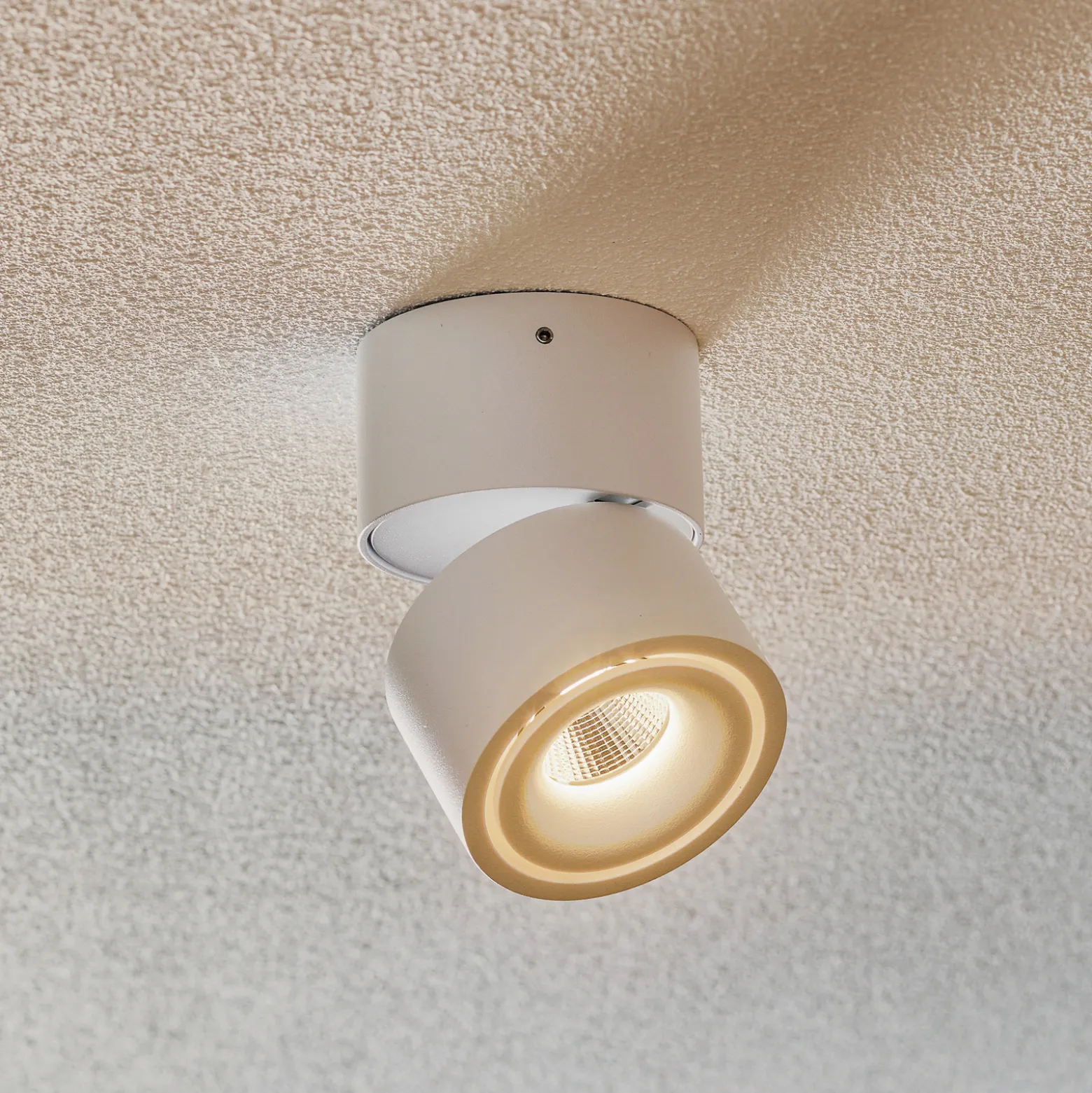 Egger Clippo S LED-kattokohdevalo, valkoinen