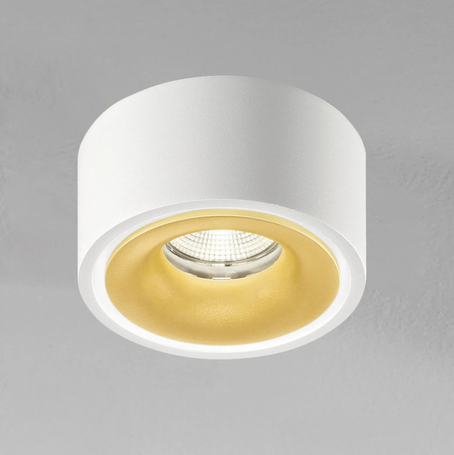 Egger DLS LED-valonheitin Clippo EP, valkokultainen, 3000K