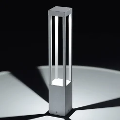 Egger York LED-polkujen valaisin harmaa, 65 cm