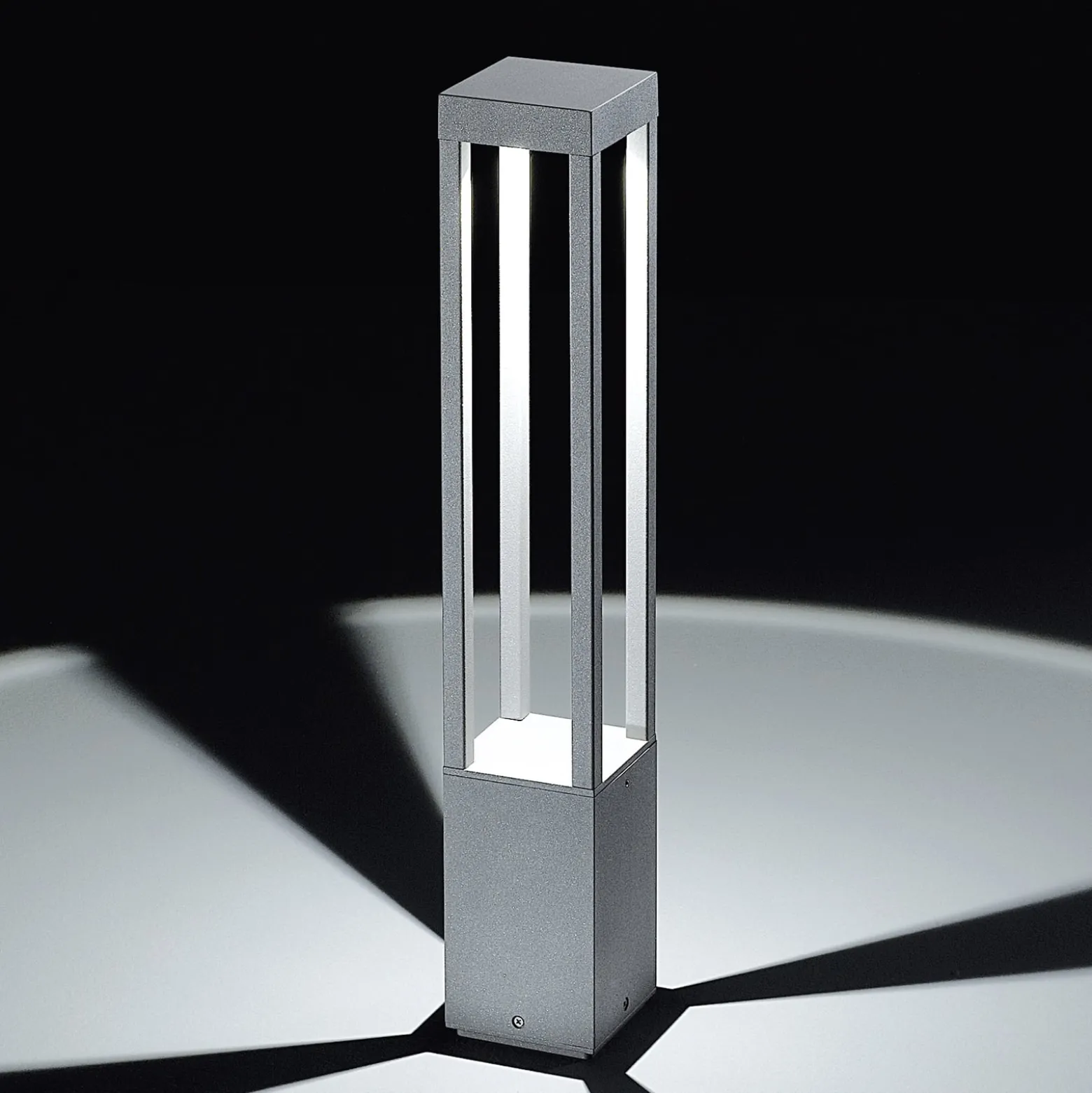 Egger York LED-polkujen valaisin harmaa, 65 cm