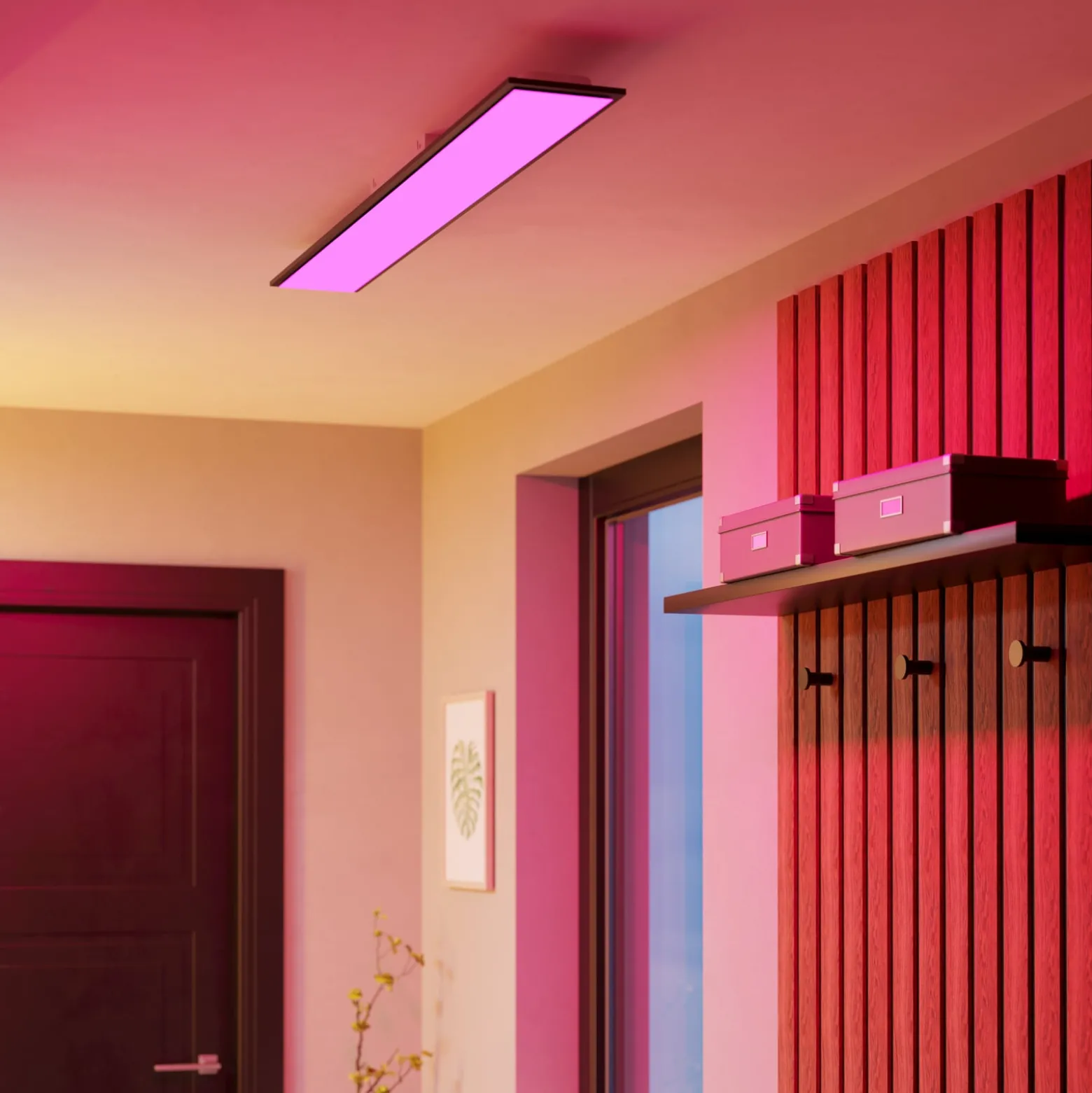 EGLO connect LED-kattovalaisin Moradillo-Z, musta, 14 cm