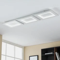EGLO connect LED-kattovalaisin Padrogiano-Z 3-valo, 120 x 30 cm
