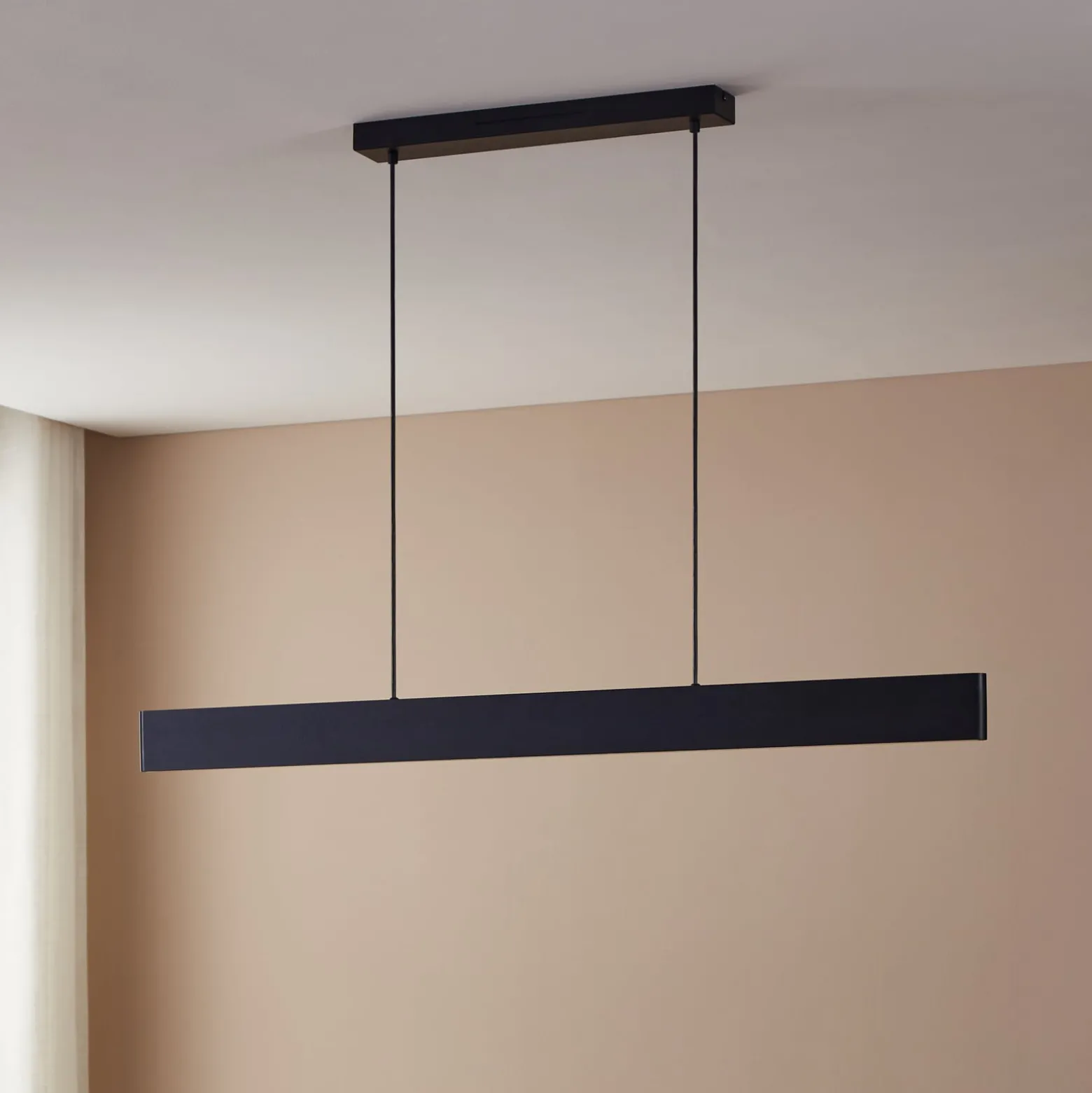 EGLO connect LED-riippuvalaisin Andreas-Z, musta, teräs
