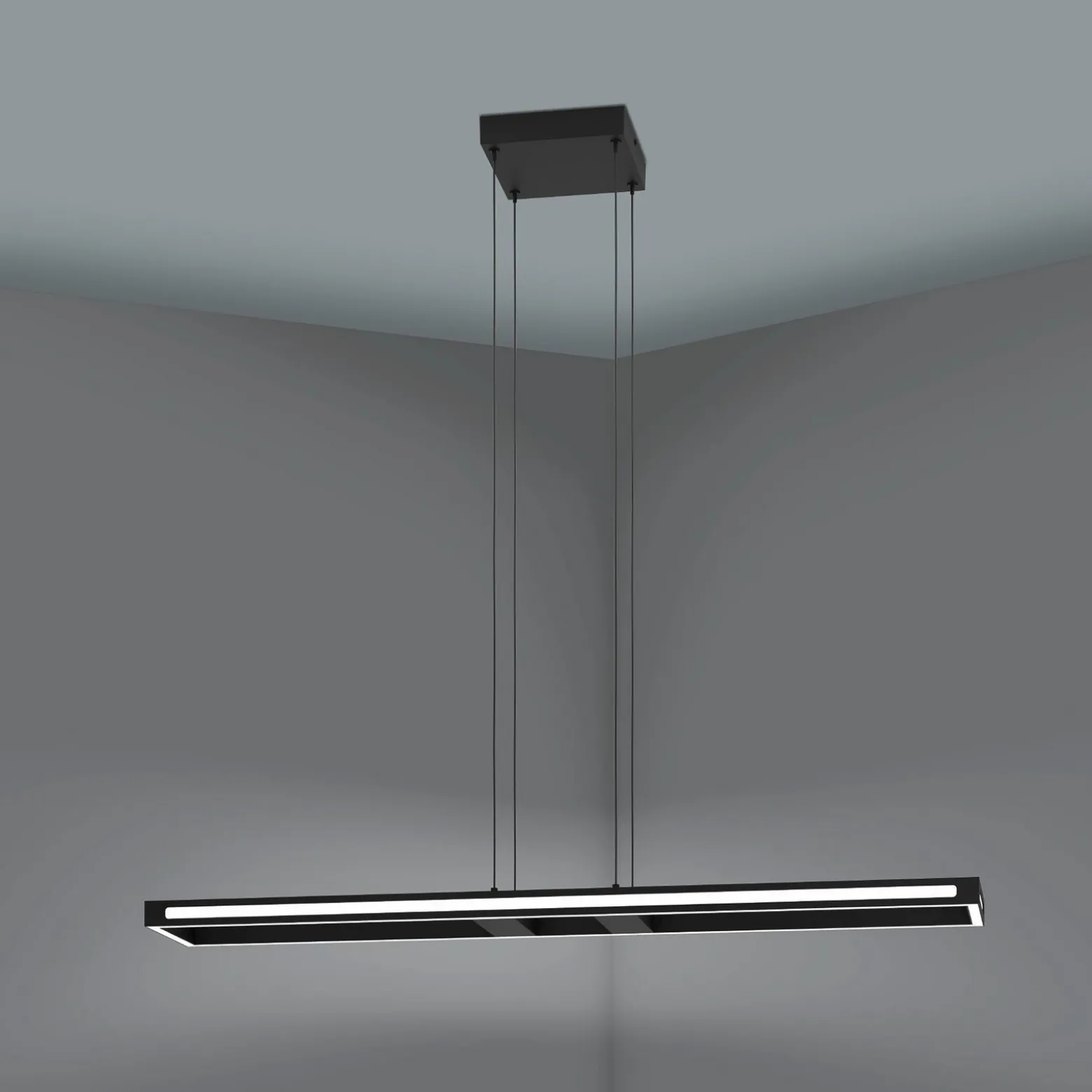 EGLO connect LED-riippuvalaisin Savilanas-Z, CCT, musta