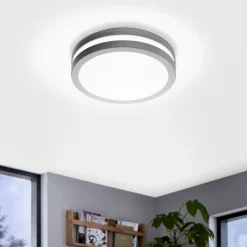 EGLO connect Locana-C LED-ulkoseinävalaisin hopea