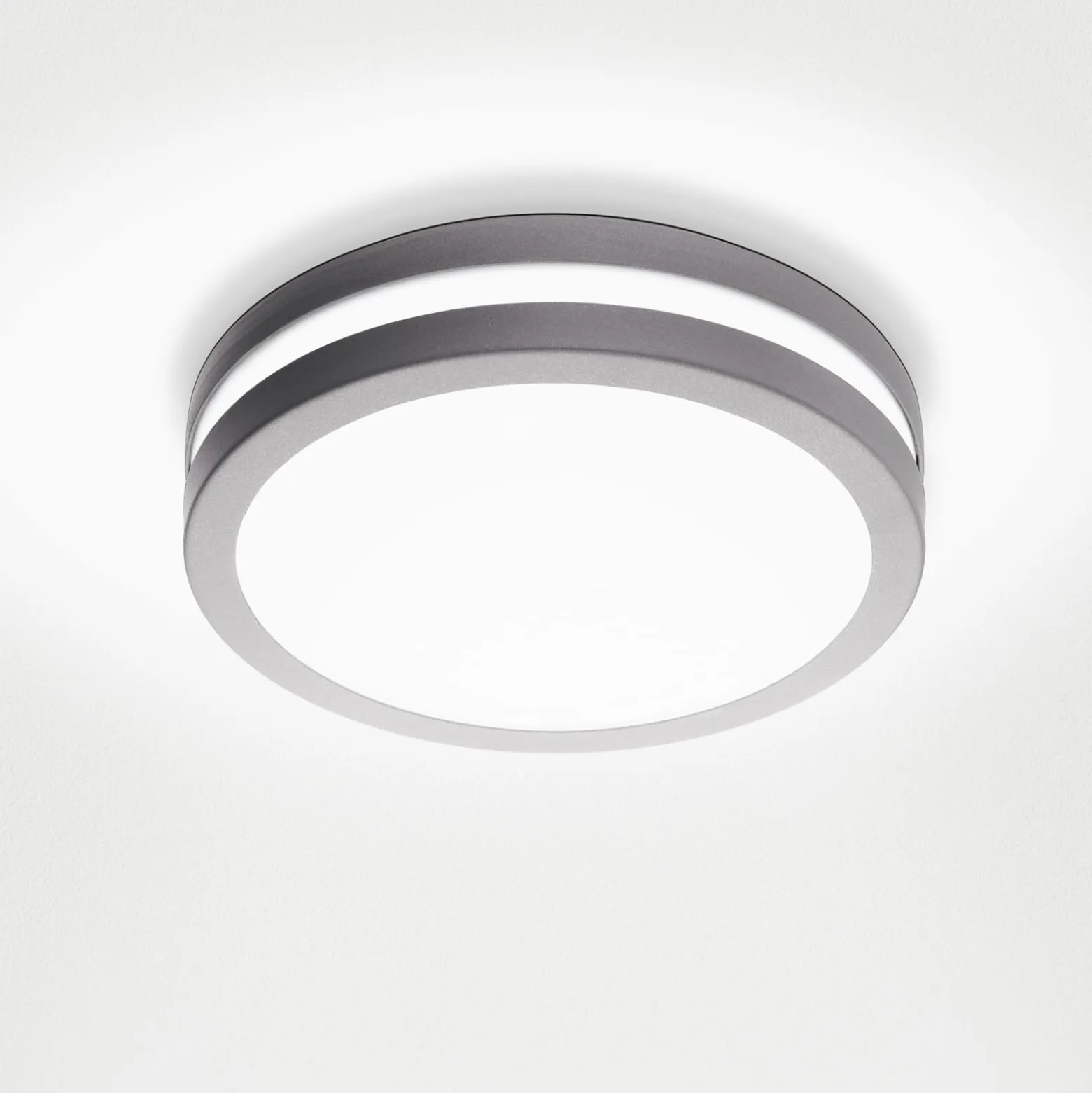 EGLO connect Locana-C LED-ulkoseinävalaisin hopea