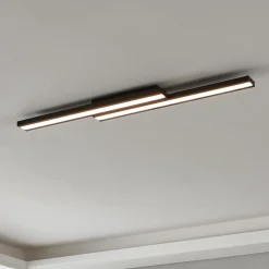 EGLO connect Saliteras-Z -LED-kattovalaisin, musta