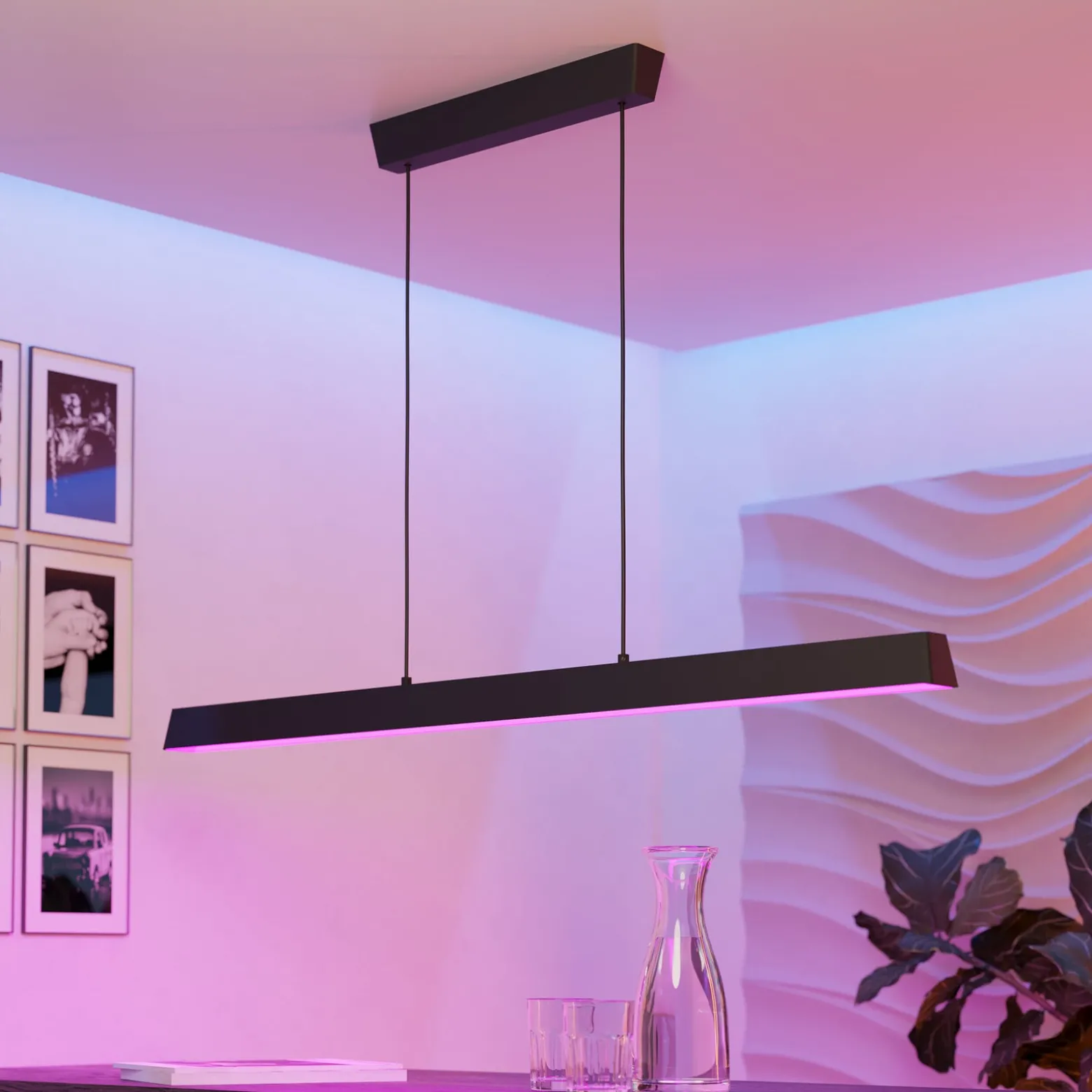 EGLO connect Simolaris-Z -LED-riippuvalo, 122 cm