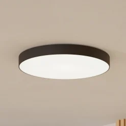 EGLO connect Smart LED-kattovalaisin Gallizzi-Z, musta, Ø69cm