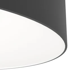 EGLO connect Smart LED-kattovalaisin Gallizzi-Z, musta, Ø69cm