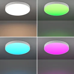 EGLO connect Smart LED-kattovalaisin Gallizzi-Z, valkoinen, Ø69cm