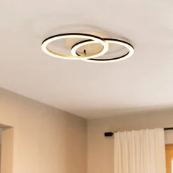 EGLO connect Smart LED-kattovalaisin Lomaltas-Z, 58 cm, 3800 lm