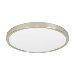EGLO connect Smart-LED-pinta-asennettava valaisin Fueva 6-Z, harmaa, Ø 38cm
