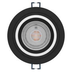 EGLO connect Smart-LED-valaisin Carosso-Z, Ø 9 cm, musta