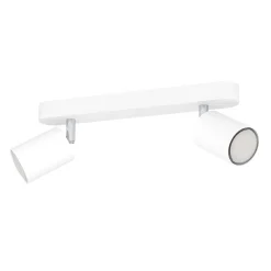 EGLO connect Smart Spot Adfira-Z, valkoinen, 2-lamppuinen, teräs