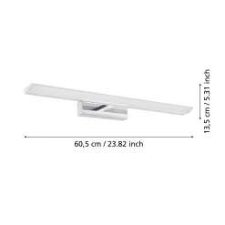 EGLO connect Tabiano-C -LED-peililamppu 60,5 cm