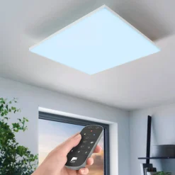 EGLO connect Turcona-Z LED-kattovalaisin 60x60cm