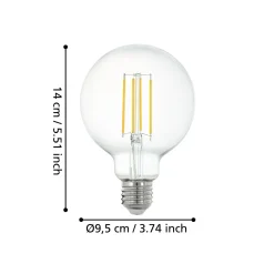 EGLO connect-z E27 G95 LED-globe 6W 806lm 4000K