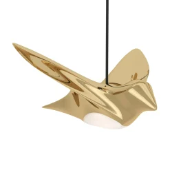 EGLO Stars of Light LED-riippuvalaisin Paratebueno messinki pyöreä 17fl