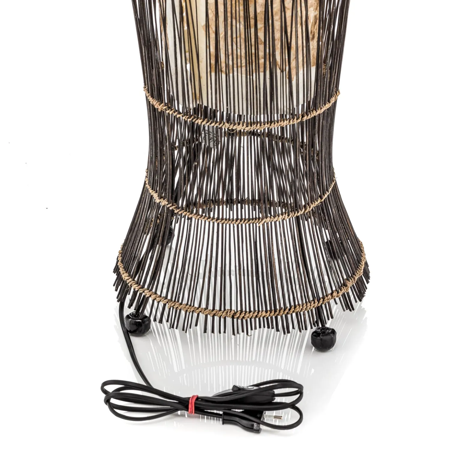 Eksoottinen YUNI-lattiavalaisin, 150 cm