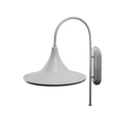 Enjolino seinävalaisin, valkoinen, korkeus 48 cm, metalli, E27