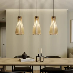 Envostar Furn riippuvalaisin, koivuvaneri, 3fl