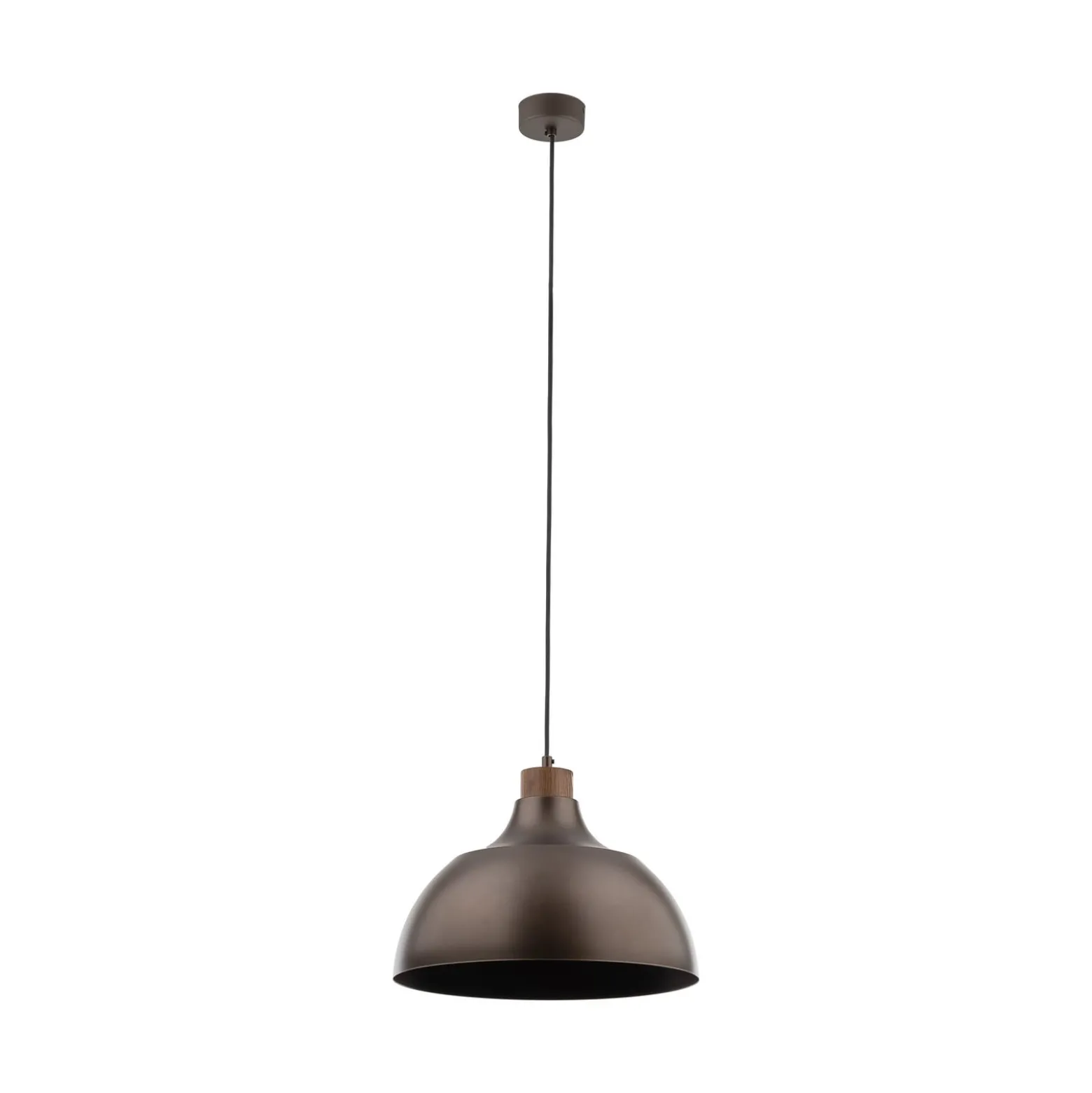Envostar Kaitt-riippuvalaisin, ruskea, Ø 34 cm, puuosat