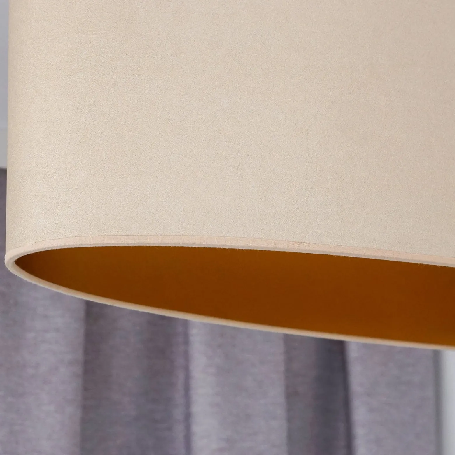 Envostar riippuvalaisin Idun light beige 80 cm luonnollinen materiaali