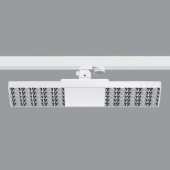 ERCO Jilly 230V 15W extra wide 830 valkoinen/hopea