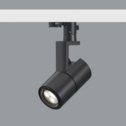 ERCO Parscan 230V -kohdevalo 6W Flood 930 musta