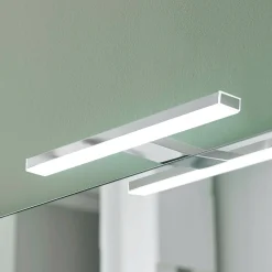 Esther 2 LED-peilivalaisin, kromi, 28 cm