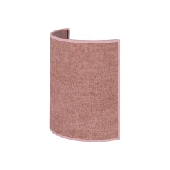 Euluna seinävalaisin Celine, pinkki, chenille-kangas, korkeus 24 cm
