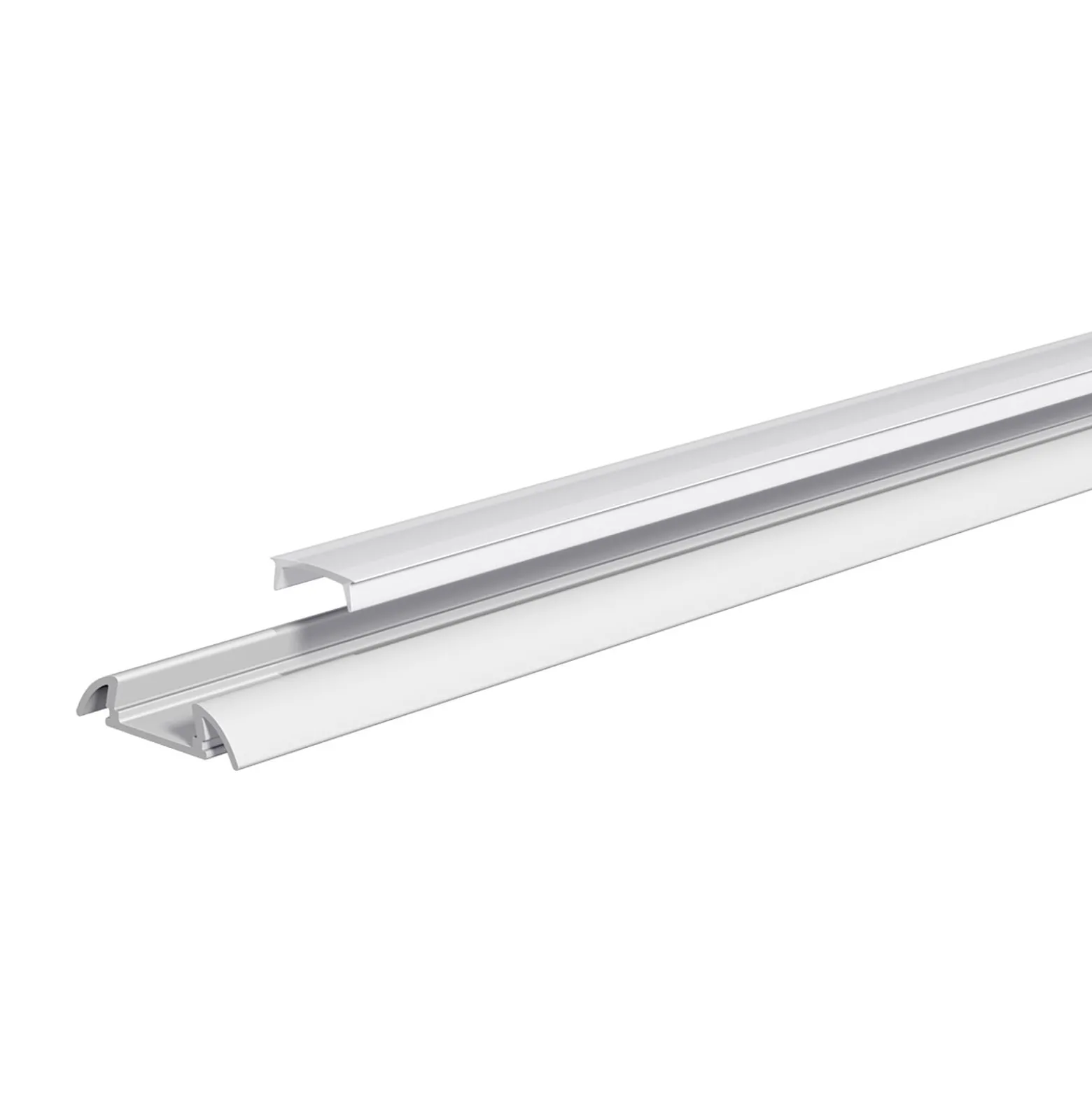 EVN APFLAT2 -alumiiniprofiili, 200 cm, U-profiili