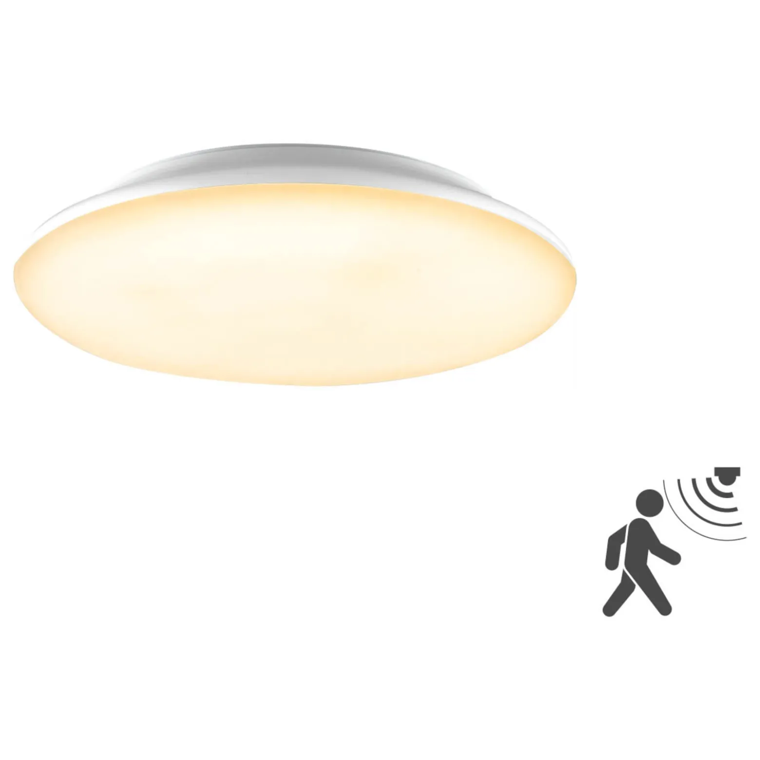 EVN Catino LED-kattovalaisin, tunnistin, 30 cm