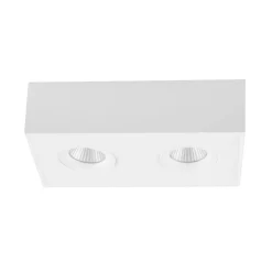 EVN Cubito -LED-kattovalaisin 2-lamppuinen