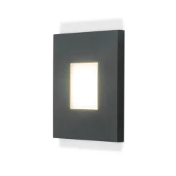 EVN LQ230 -LED-seinäuppovalaisin, antrasiitti