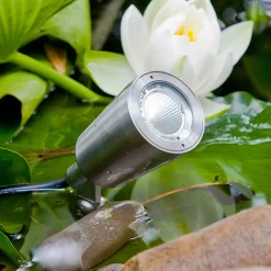 EVN PC6806 -LED-puutarhaspotti, 12V, 5 000K, 2 kpl