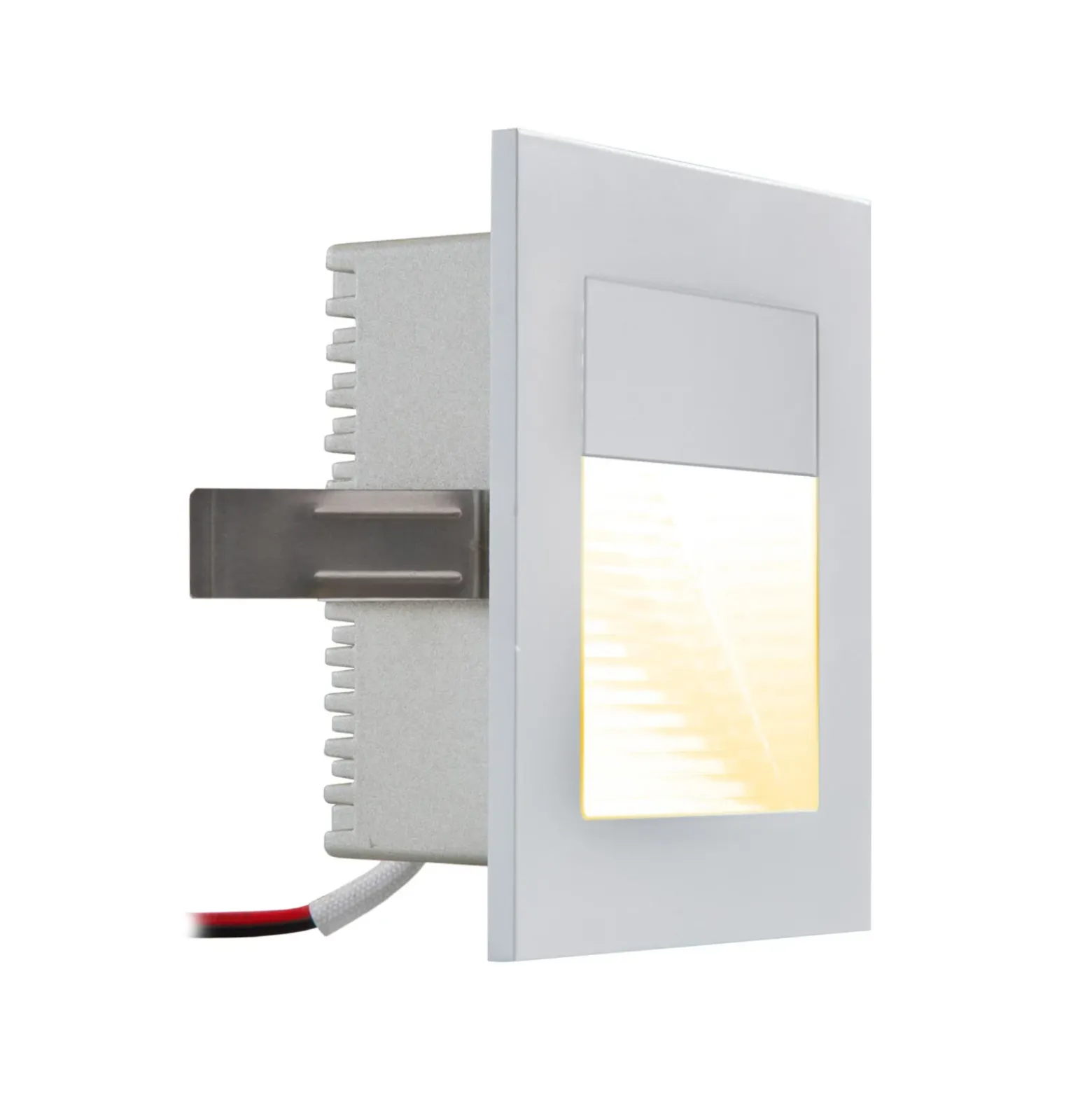 EVN P2170 -LED-seinäuppovalaisin 3 000 K, hopea
