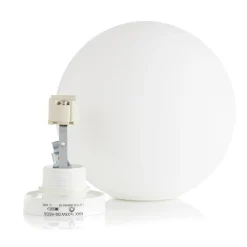 Fabbian Lumi Sfera -seinävalaisin lasia, Ø 14 cm