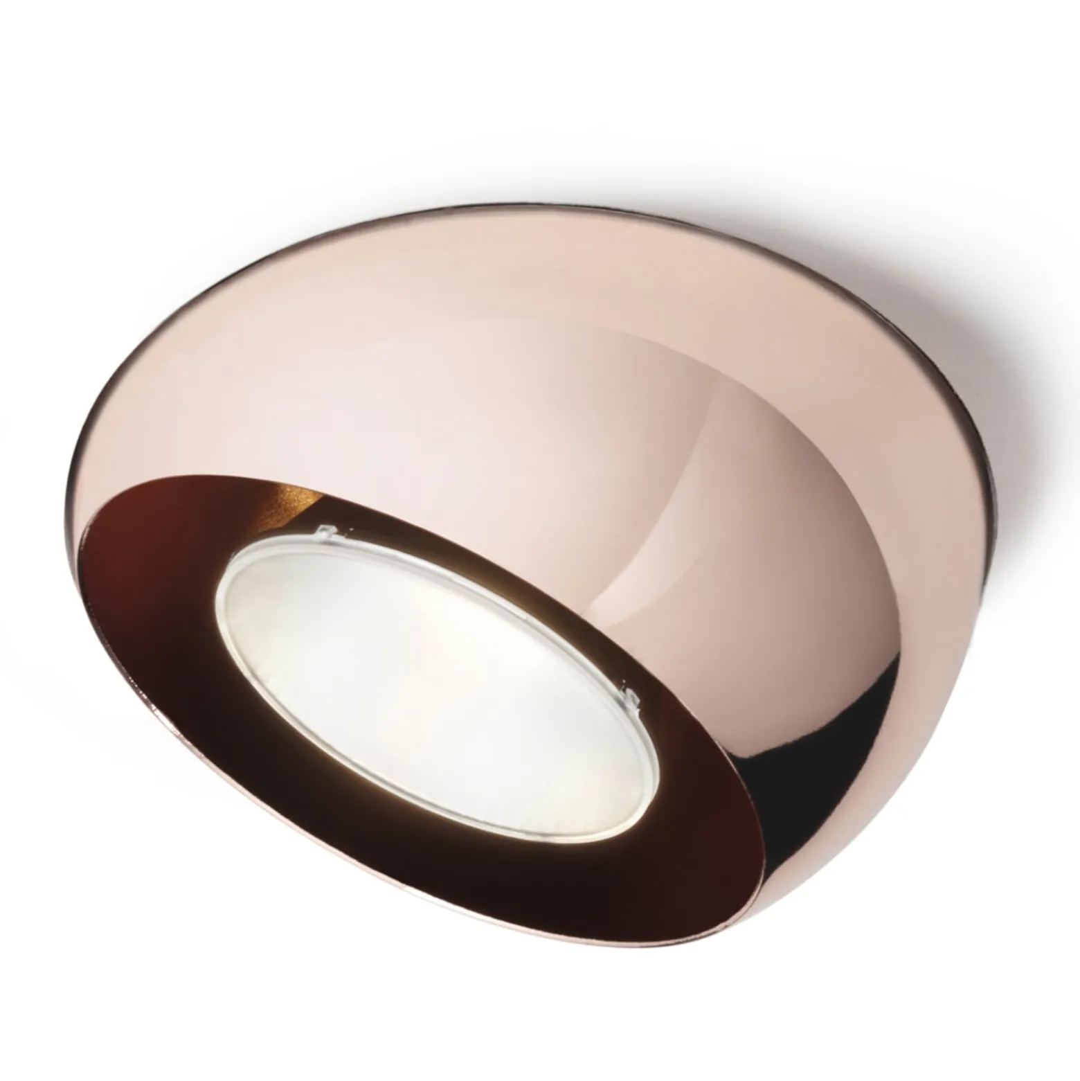 Fabbian Tools upotettava LED-kohdevalaisin kupari