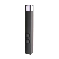 Facado Socket pistorasiapylväs, korkeus 100 cm