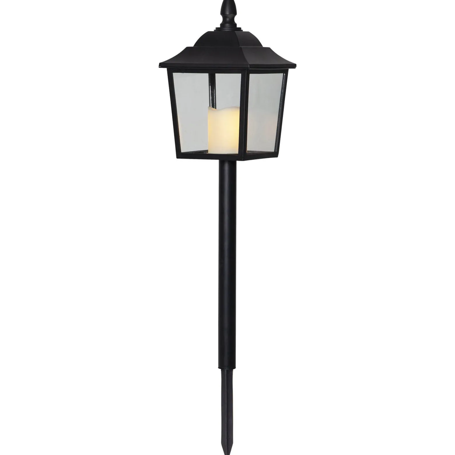 Flame Lantern -LED-hautalyhty, korkeus 52 cm