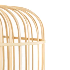 Forestier Bamboo Square S -pöytälamppu, musta